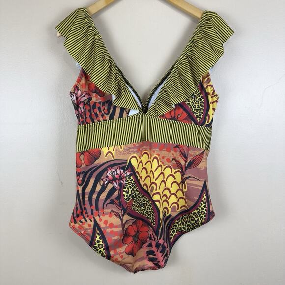 Averie Narelle Women’s One-Piece Swimsuit XL Retro, Colorful & Eye Catching - Picture 7 of 13